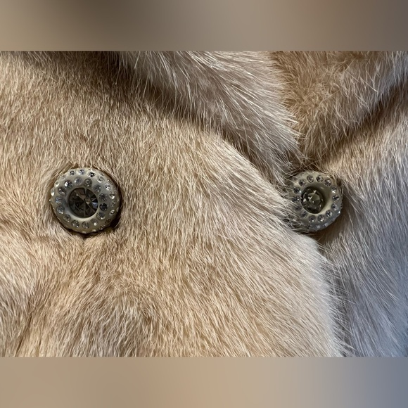 BRUNO & JOSEPH FURS RARE Gorgeous Vintage Ivory FUR COAT Chicago - Picture 7 of 13